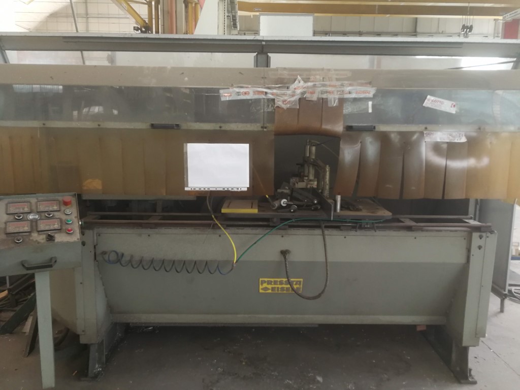 Intestatrice a 2 lame marca PRESSTA EISELE mod. PRISMA 500