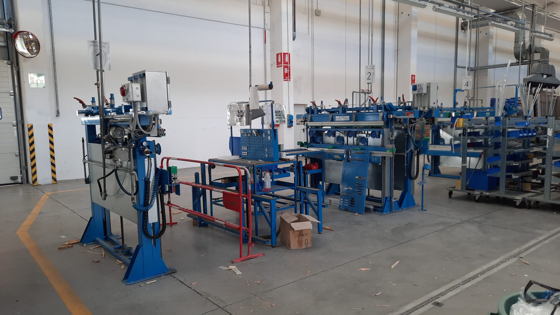 Impianto completo produzione box doccia