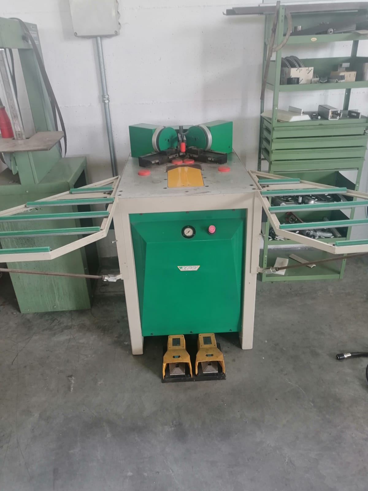 Cianfrinatrice-spinatrice marca OEMME